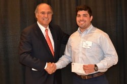 Jim Rudolph with Evan Hall